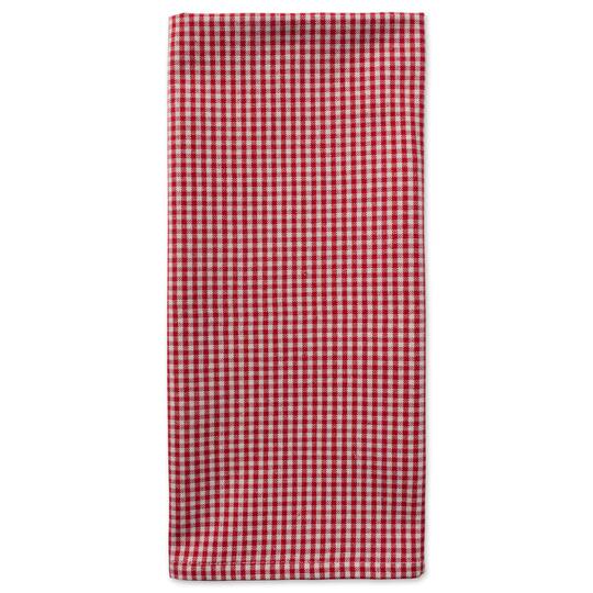 DII® Red Check & White Merry Christmas Dishtowel Set